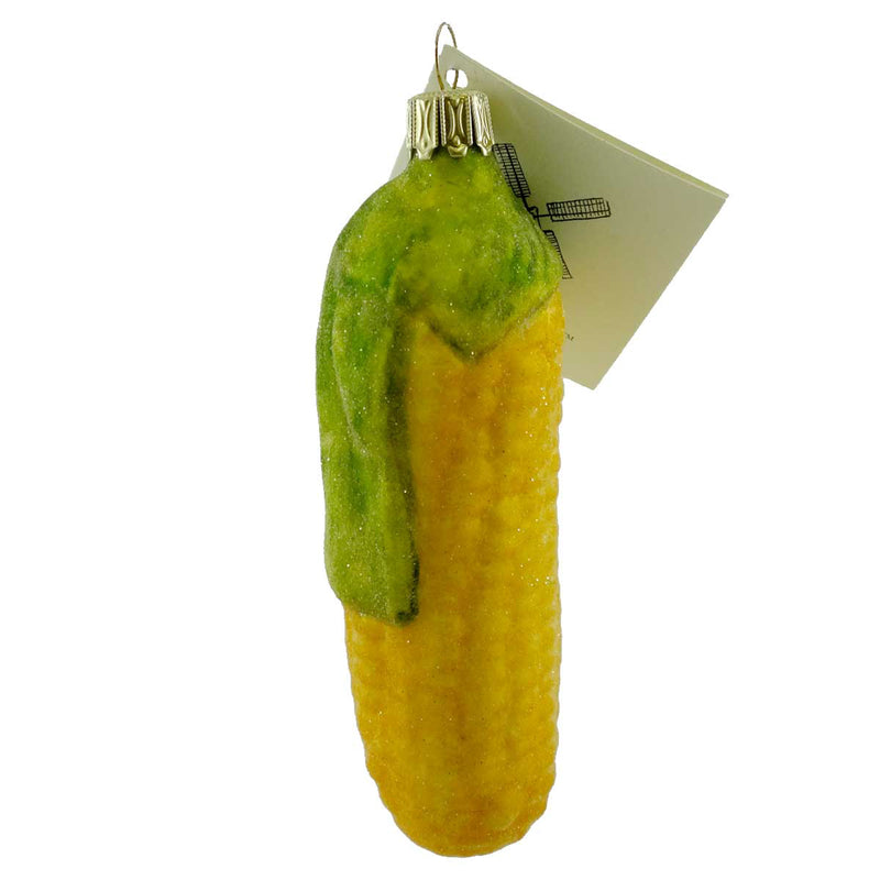 David Strand Designs Ear Of Corn Blown Glass Vegetable Yellow Dsd0808201 (11255)