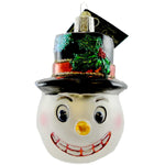 Old World Christmas Vintage Snowman Blown Glass Ornament Christmas 24049 (12415)
