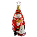 Old World Christmas Fireman Blown Glass Ornament Star128 (12578)