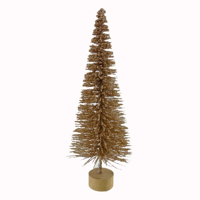 (13973) Copper Glitter Table Tree