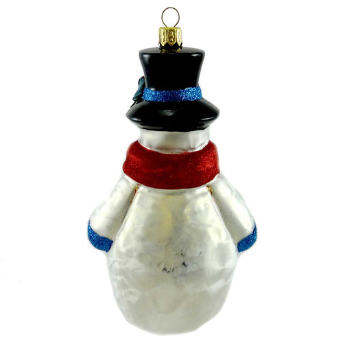 Ornaments To Remember Snow Person Birds - - SBKGifts.com