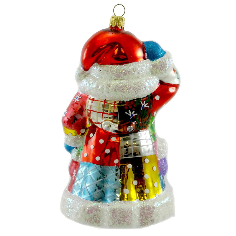 Ornaments To Remember Beckoning Santa Quilt - - SBKGifts.com