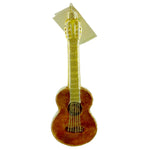 Holiday Ornaments Guitar. Glass Poland Mouth Blown Glass (15083)