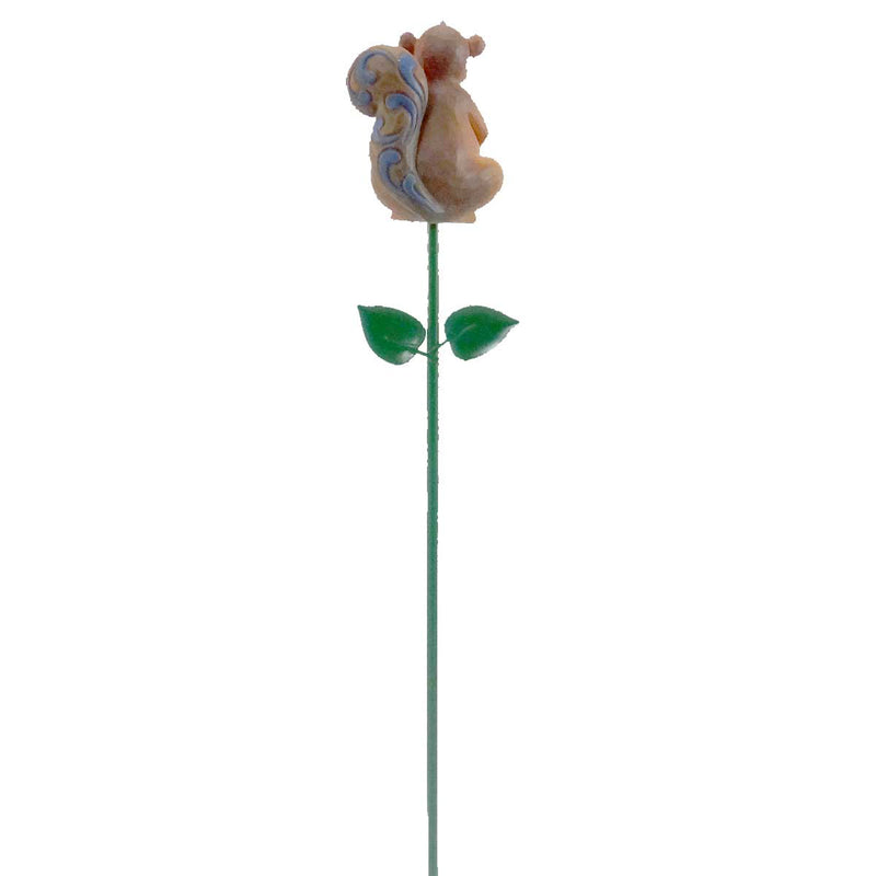 Jim Shore Squirrel Plant Stick - - SBKGifts.com