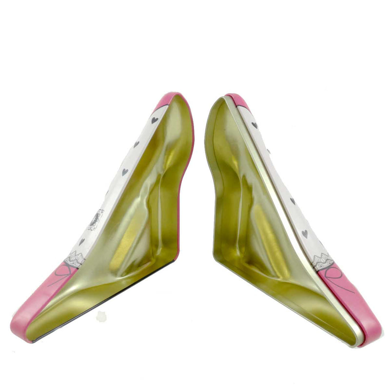 Tins Tin Pink Shoe - - SBKGifts.com