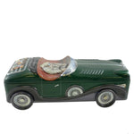 Tins TIN GREEN SPORTS CAR Tin Tins Silver Crane 4029926