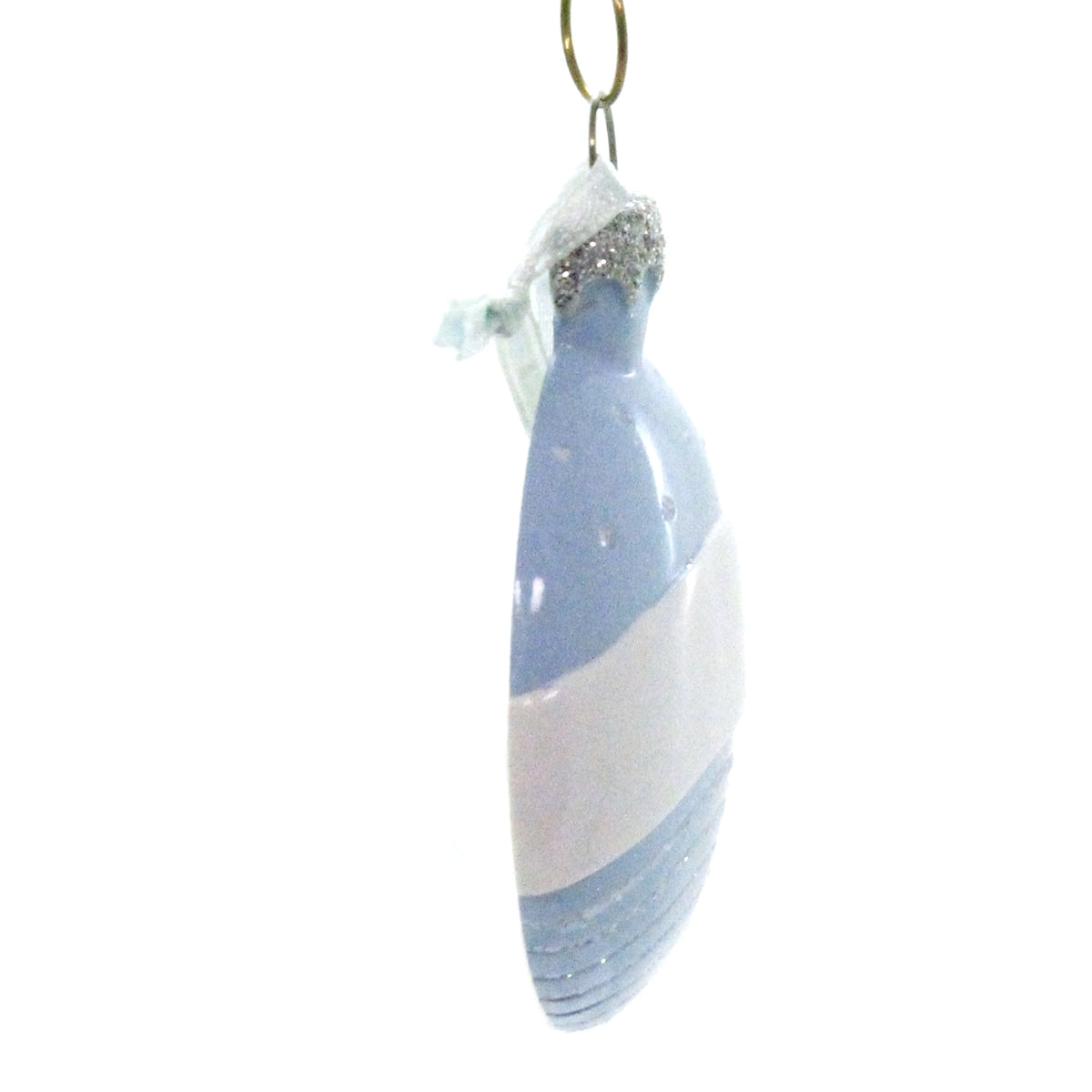 Personalized Ornaments Christmas Ball Blue - - SBKGifts.com