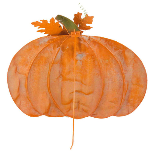 Fall Mesh Pumpkin - - SBKGifts.com