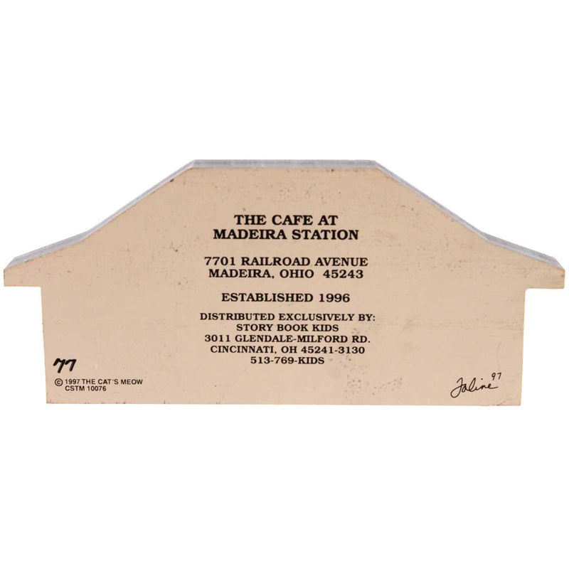 Cats Meow Maderia Station Cafe - - SBKGifts.com