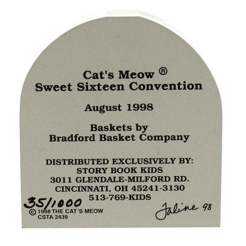Cats Meow Sweet Sixteen Convention - - SBKGifts.com