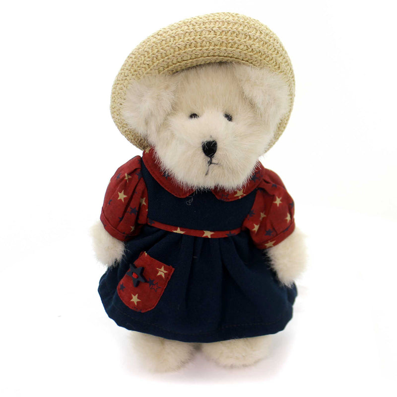 Boyds Bears Plush Becca B Starsley Fabric Americana Star Best Dressed 904523 (18451)