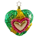 Inge Glas Brigets Heart Of Hope Blown Glass Ornament Signed 233206 (19064)