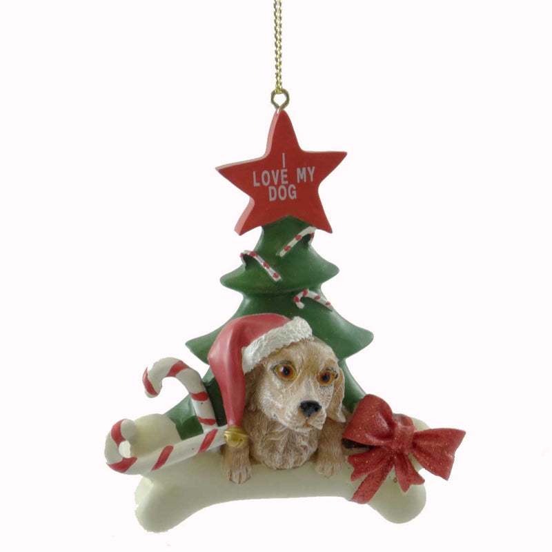Personalized Ornaments RETRIEVER Resin Dog Christmas Tree C3345