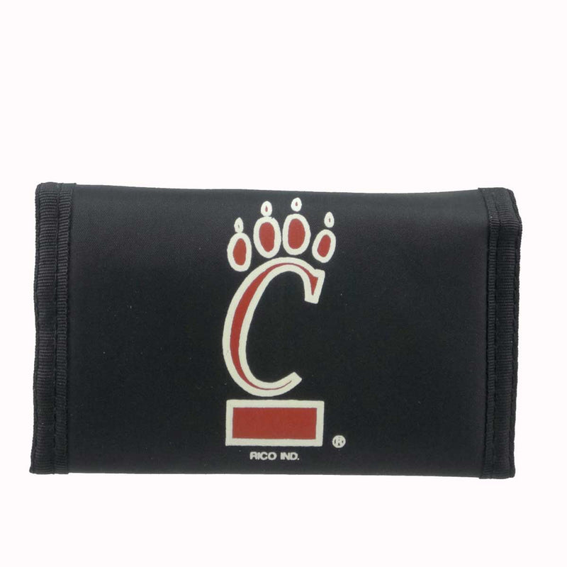 Sports CINCINNATI BEARCATS TRIFOLD WALLET Nylon Basketball Football R9930CNTI