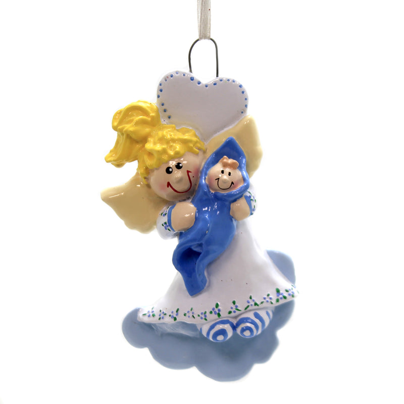 Personalized Ornaments RASCALS ANGELS Resin   Baby Boy 728