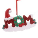 Personalized Ornaments MOM Resin   Christmas 319