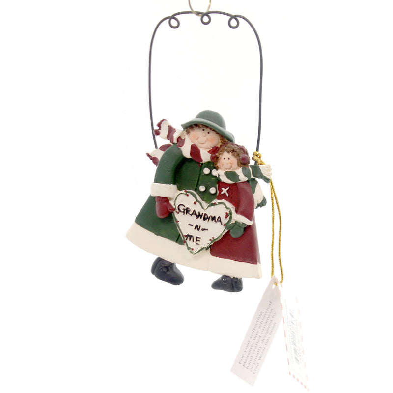 Personalized Ornaments GRANDMA AND ME Resin   Grandmother WW2440