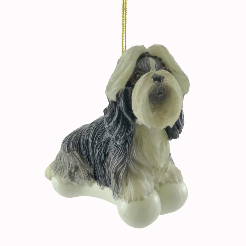 Personalized Ornaments SHIH TZU ON BONE Resin Puppy Dog Christmas C3289