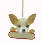Personalized Ornaments CHIHUAHUA Polyresin Christmas Puppy Dog 21810