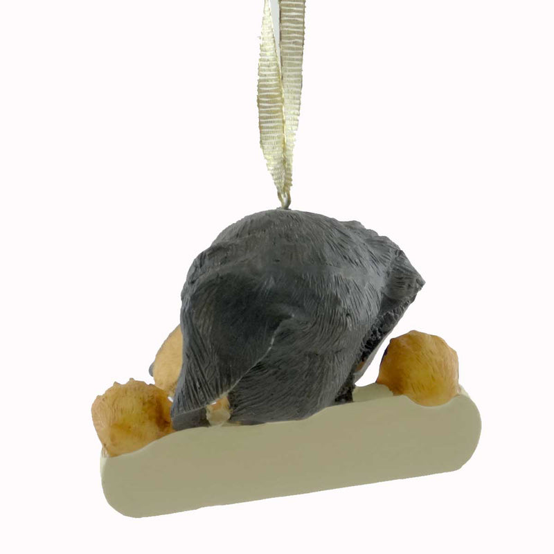 Personalized Ornaments Black Dachshund - - SBKGifts.com