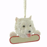 Personalized Ornaments WESTIE Polyresin Christmas Dog Puppy 21845