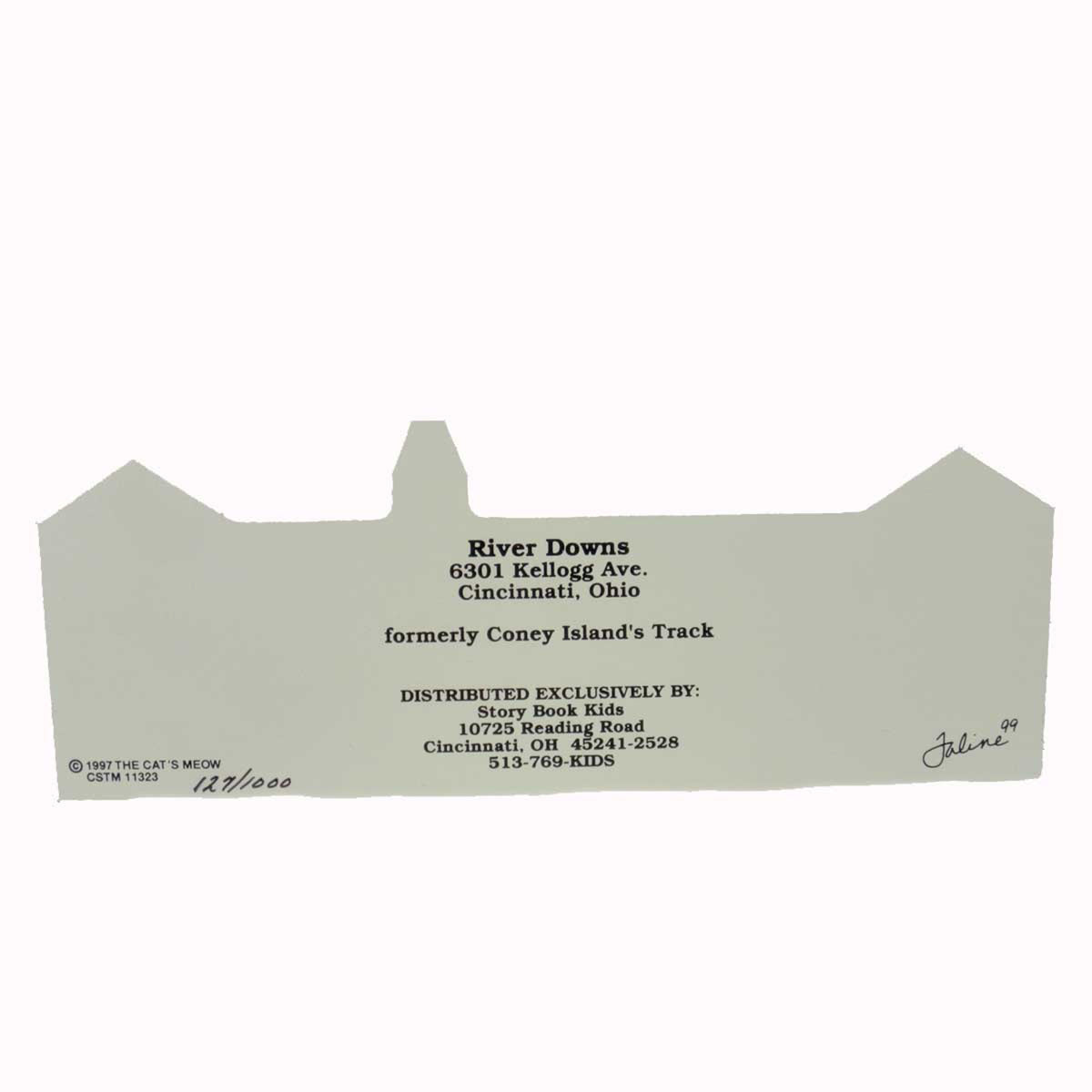 Cats Meow River Downs - - SBKGifts.com