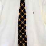 Christopher Radko Black/Gold Silk Tie - - SBKGifts.com