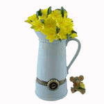 Boyds Bears Resin April's Bouquet Sunny Mcnibble Polyresin Treasure Box 4038002 (21763)