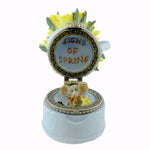 Boyds Bears Resin April's Bouquet With Sunny Mcnibble - - SBKGifts.com
