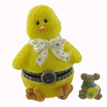 Boyds Bears Resin Lily's Chick Eggbert Mcnibble Polyresin Treasure Box Easter (21785)