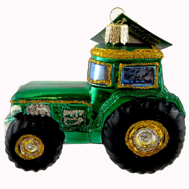 Old World Christmas Tractor - - SBKGifts.com