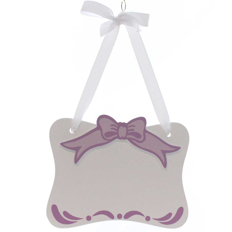 (21850) Lavender Bow Room Sign