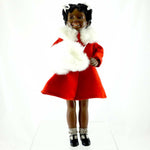All Gods Children ANN (HOLIDAY) Polyresin African American Doll Black 2403