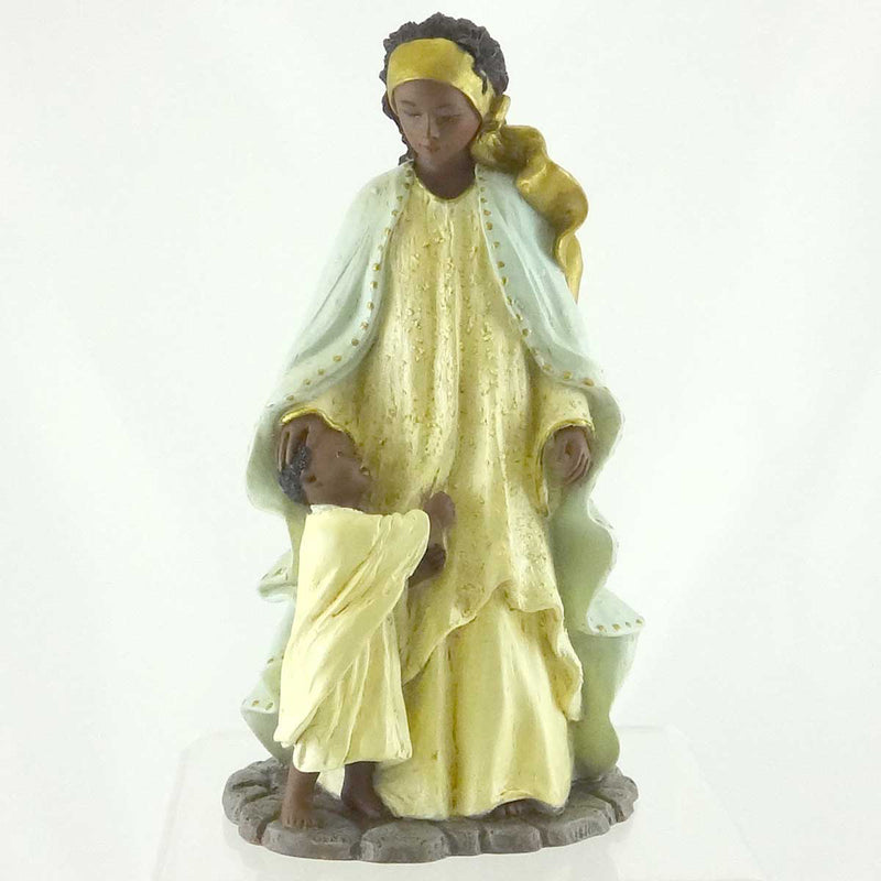All Gods Children Devotion Polyresin African American Mother Child 1619 (21888)