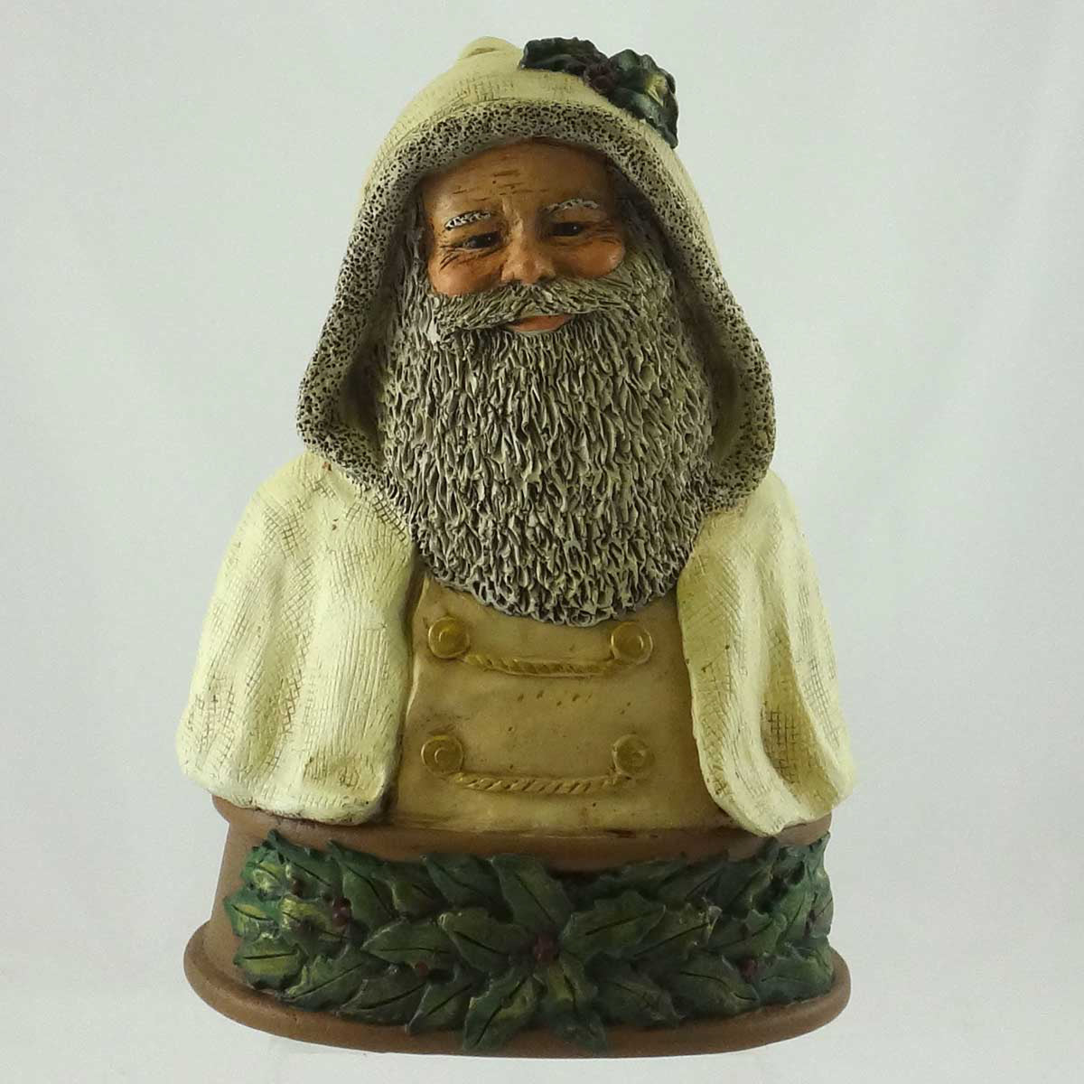 (21896) Father Christmas Bust White