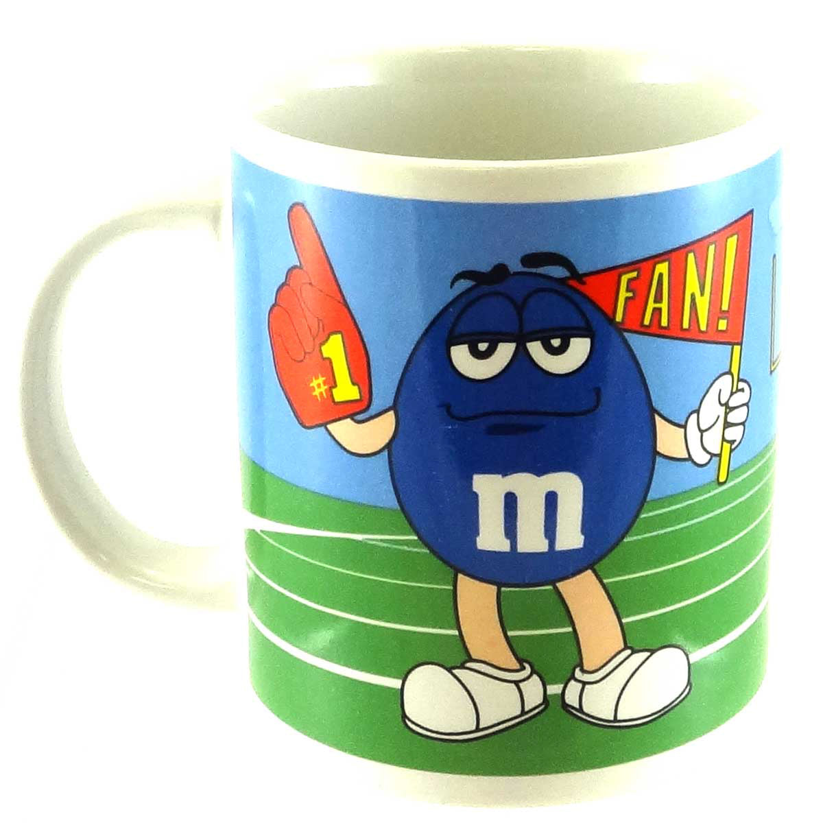 Licensed M & M Cheerleader Mug - - SBKGifts.com