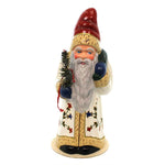 Christopher Radko Alpine Santa Wood Schaller Candy Container Mache (22026)