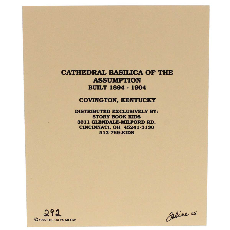 Cats Meow Cathedral Basilica Of The Assumption - - SBKGifts.com