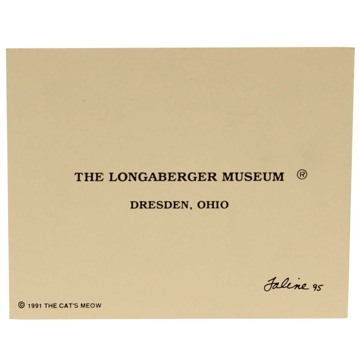 Cats Meow Village The Longaberger Museum - - SBKGifts.com