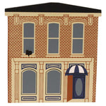 Cats Meow Village Dresden Finery Wood Landmark Basket Dresden Cstm000004 (22559)
