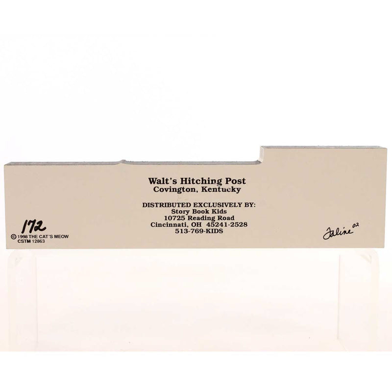Cats Meow Walt's Hitching Post - - SBKGifts.com