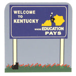 Cats Meow Welcome To Kentucky Wood Sign Highway Ky Csta2988 (22576)