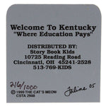 Cats Meow Welcome To Kentucky - - SBKGifts.com