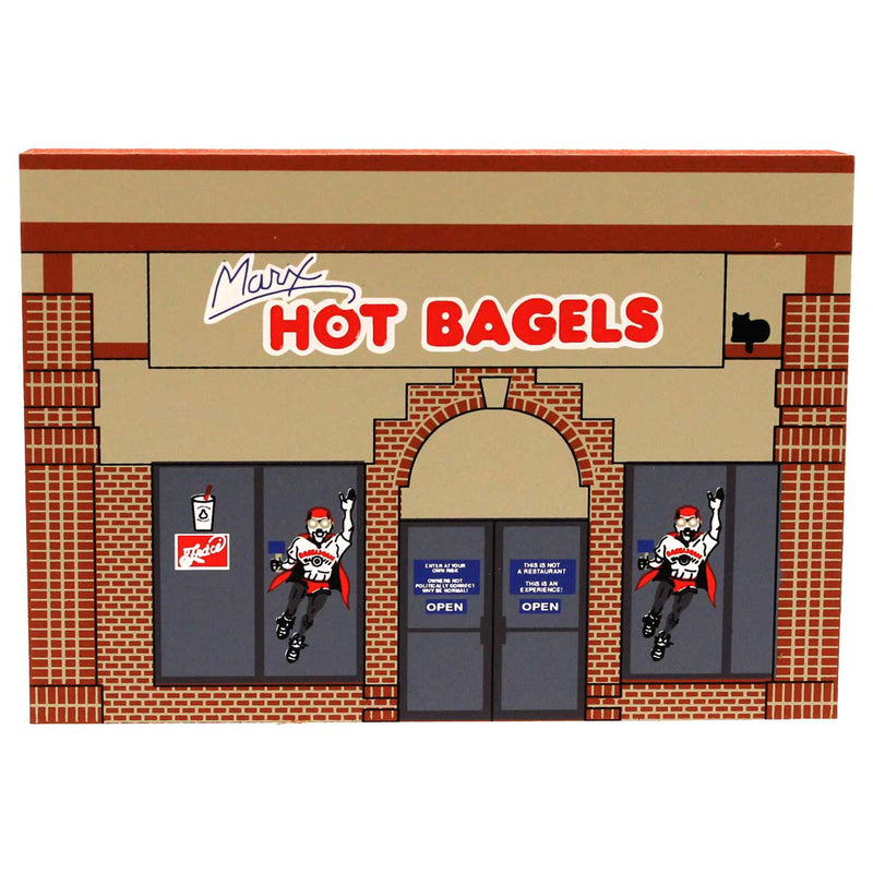 Cats Meow Marx Hot Bagels Wood Landmark Cincinnati Cstm11428 (22577)