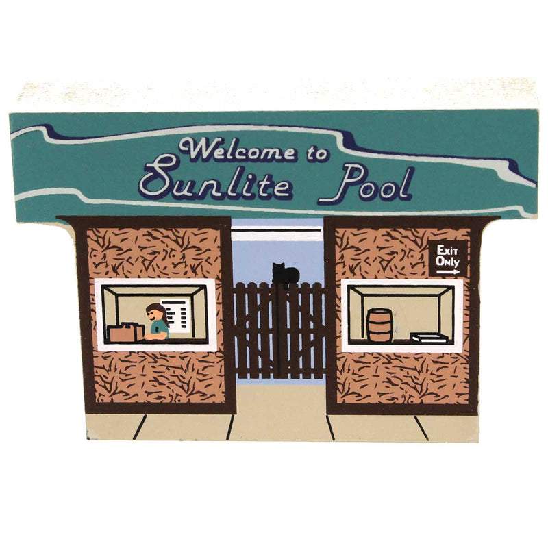 Cats Meow Sunlite Pool Entrance Wood Cincinnati Coney Island Csta2992 (22638)