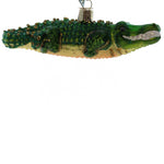 Old World Christmas Alligator Glass Crocodile Tree Ornament W Box 12126 (23030)