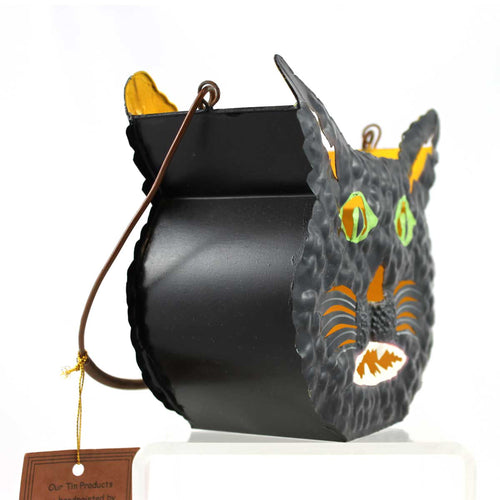 Halloween Black Cat Candle Holder - - SBKGifts.com
