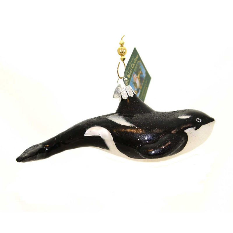 Old World Christmas Orca - - SBKGifts.com