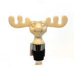 Tabletop Moose Mug Bottle Stopper Ceramic Dept 56 Christmas Vacation 4043260 (23422)