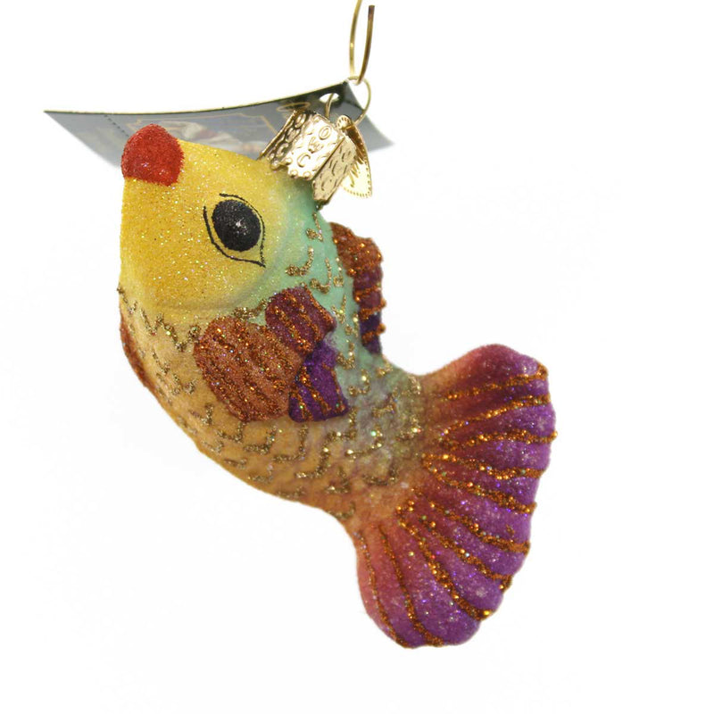Old World Christmas Glistening Tropical Fish - - SBKGifts.com